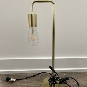 Gold lamp
